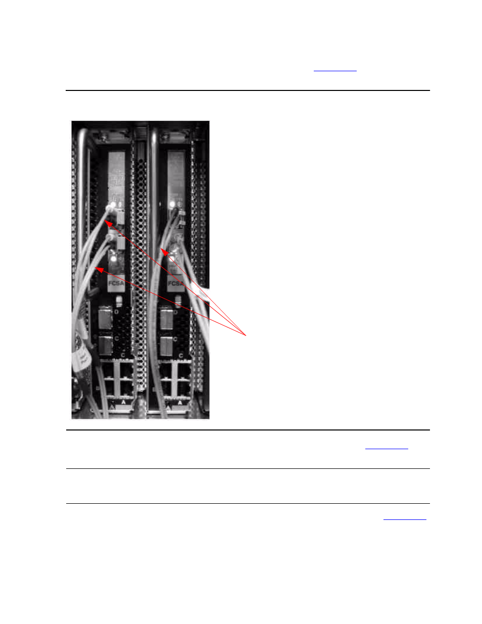Figure 2-4, View of two fcsas at rear of server | HP Integrity NonStop J-Series User Manual | Page 16 / 54