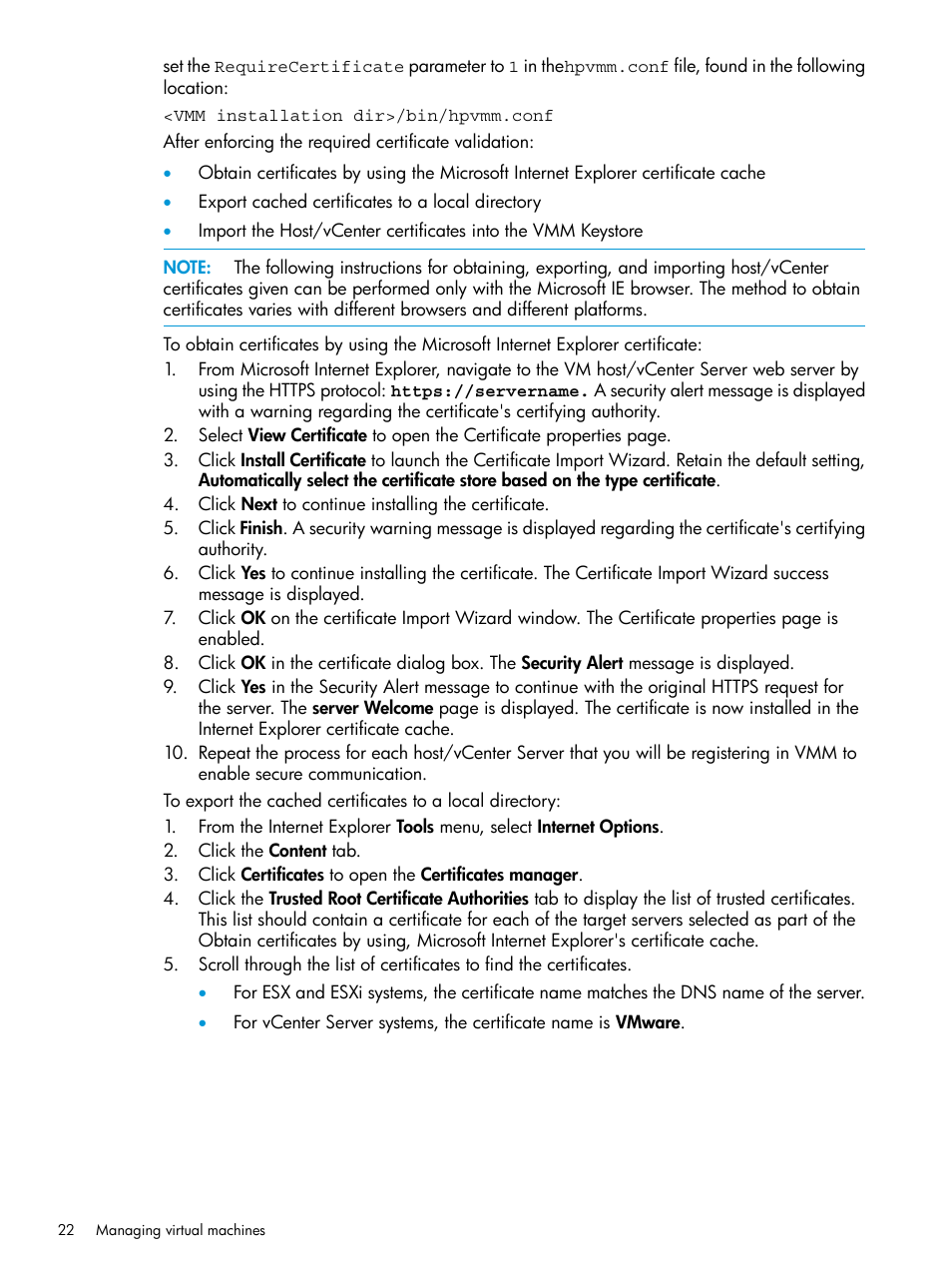 HP Insight Control Software for Linux User Manual | Page 22 / 59