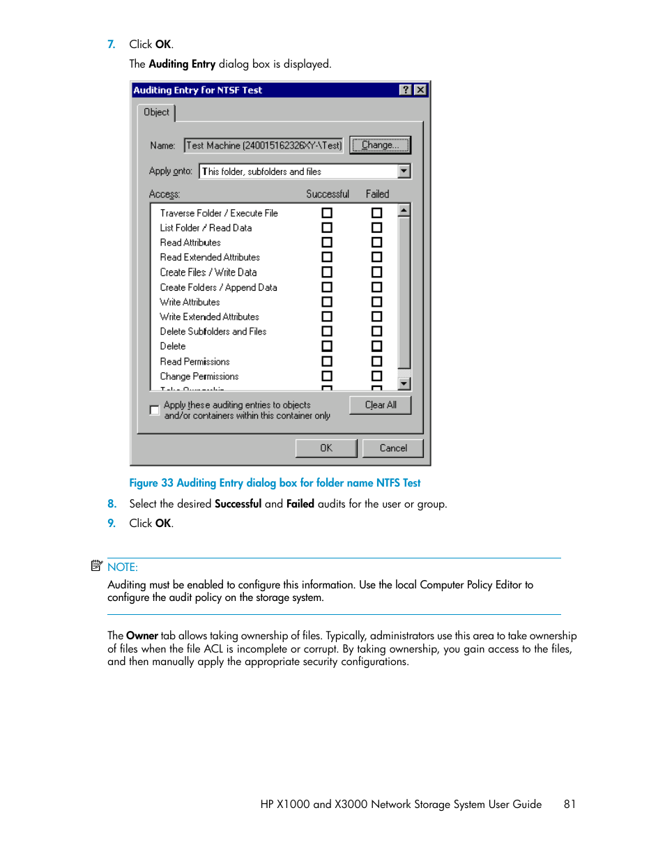 HP X1000 Network Storage Systems User Manual | Page 81 / 146