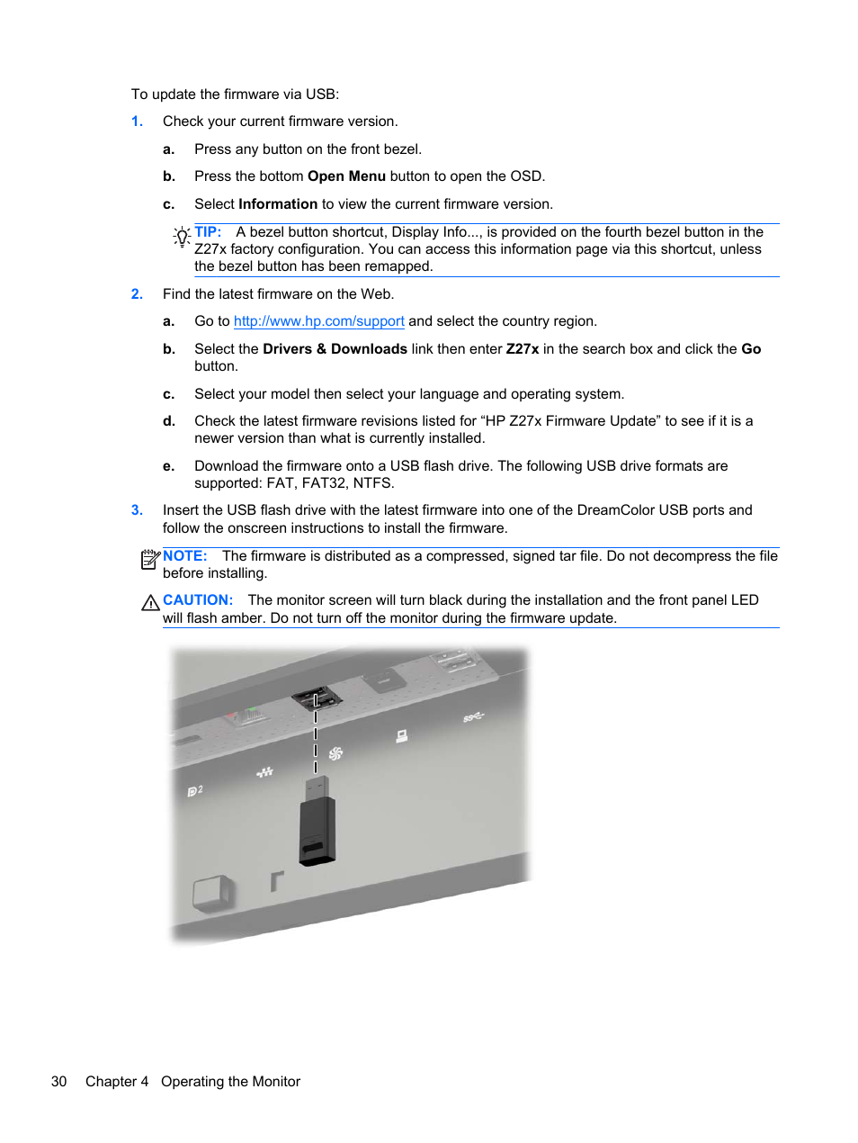 HP DreamColor Z27x Professional Display User Manual | Page 38 / 80