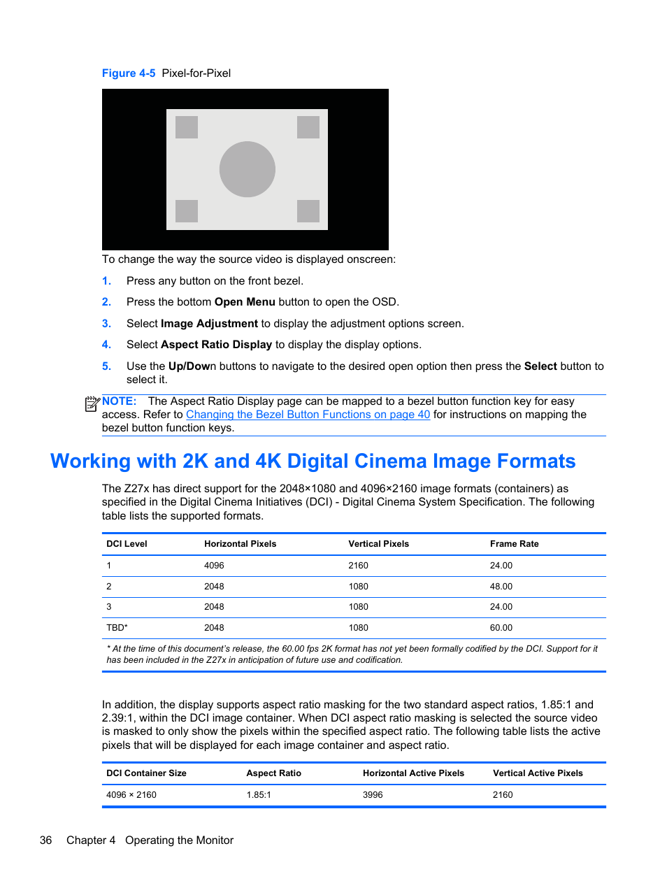 HP DreamColor Z27x Professional Display User Manual | Page 44 / 80