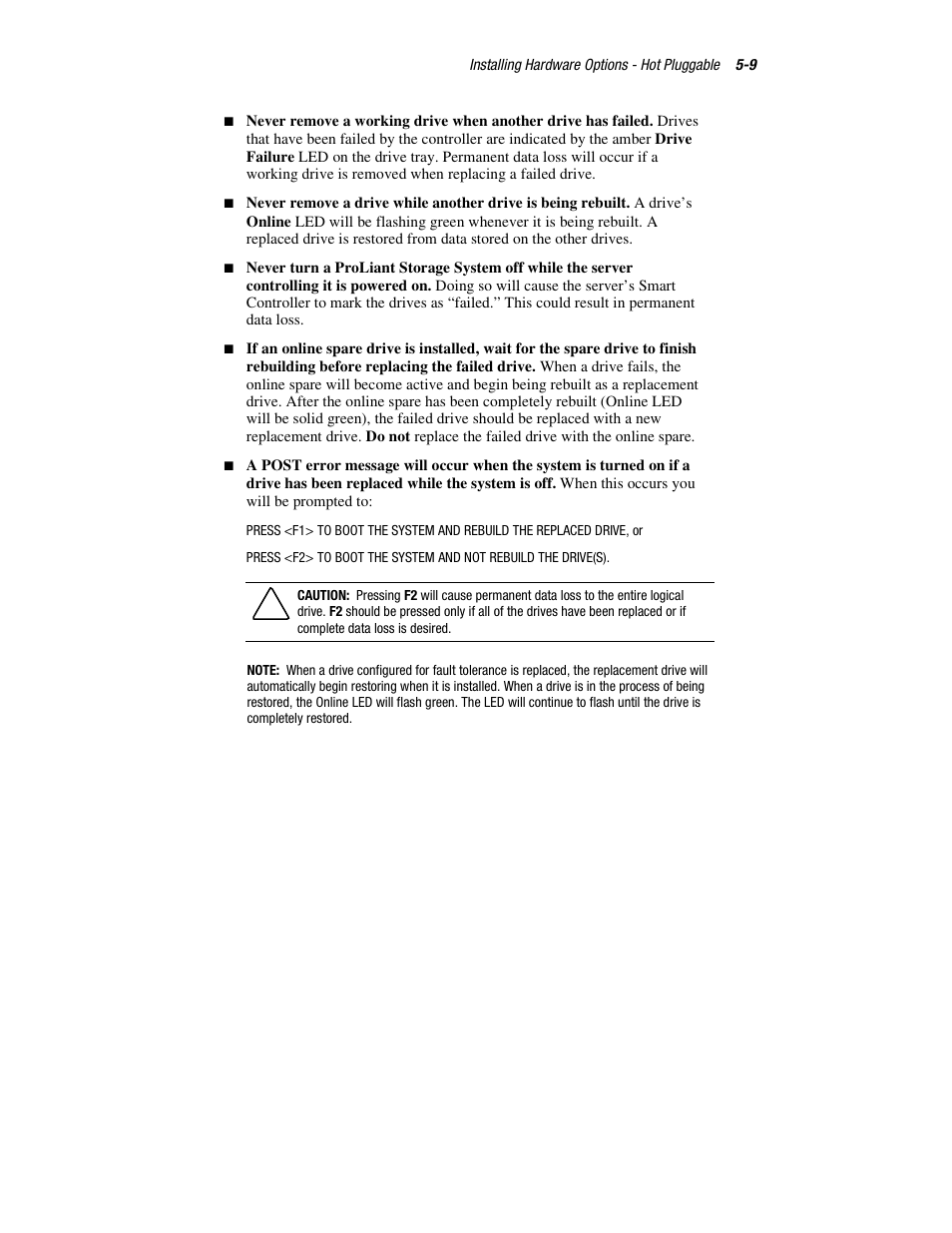 HP ProLiant DL760 Server User Manual | Page 112 / 229