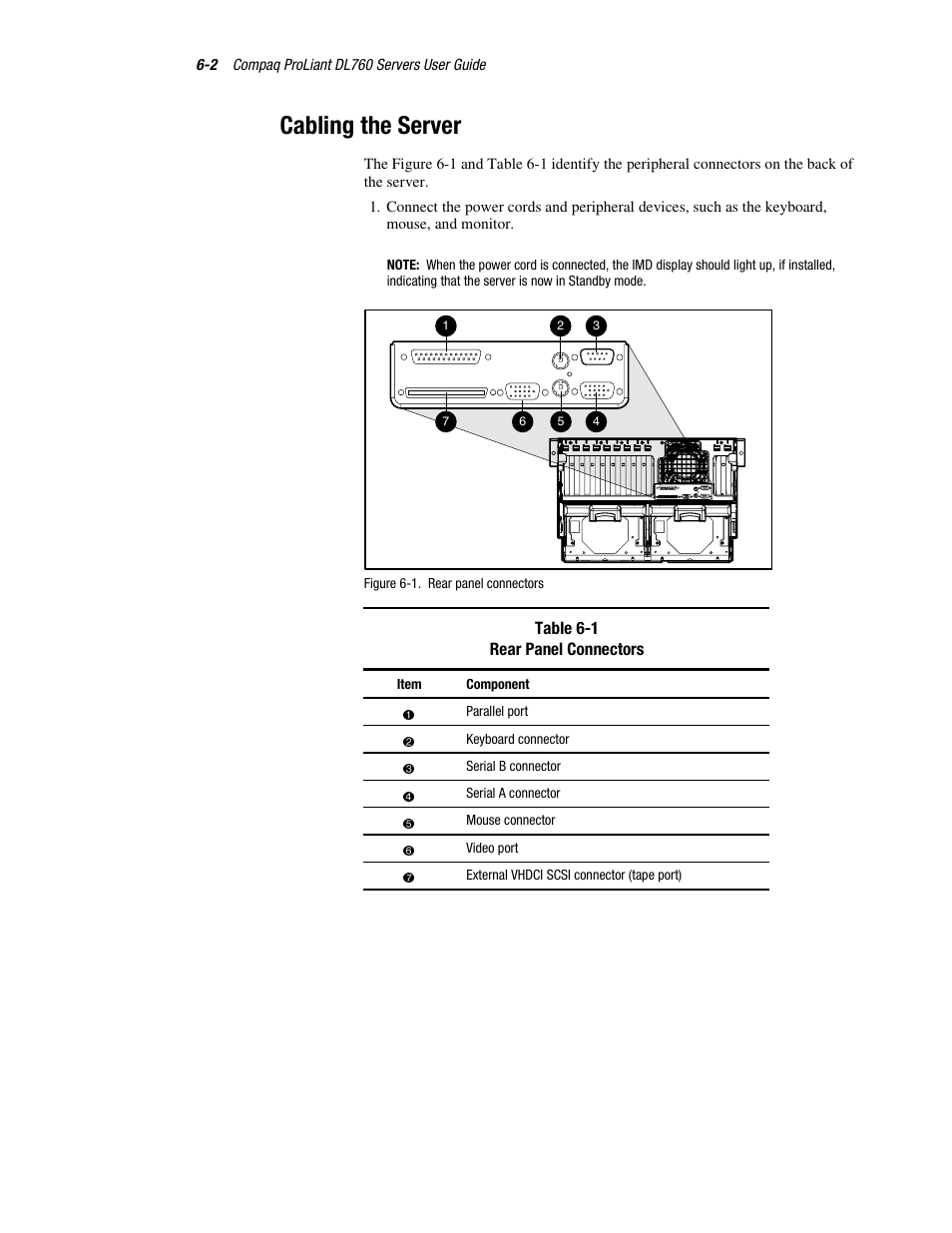 Cabling the server, Cabling the server -2 | HP ProLiant DL760 Server User Manual | Page 137 / 229