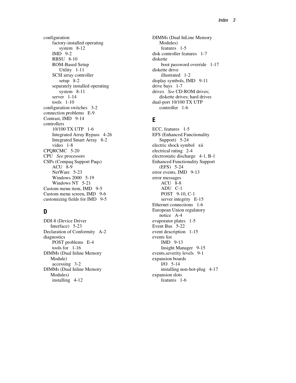 HP ProLiant DL760 Server User Manual | Page 220 / 229