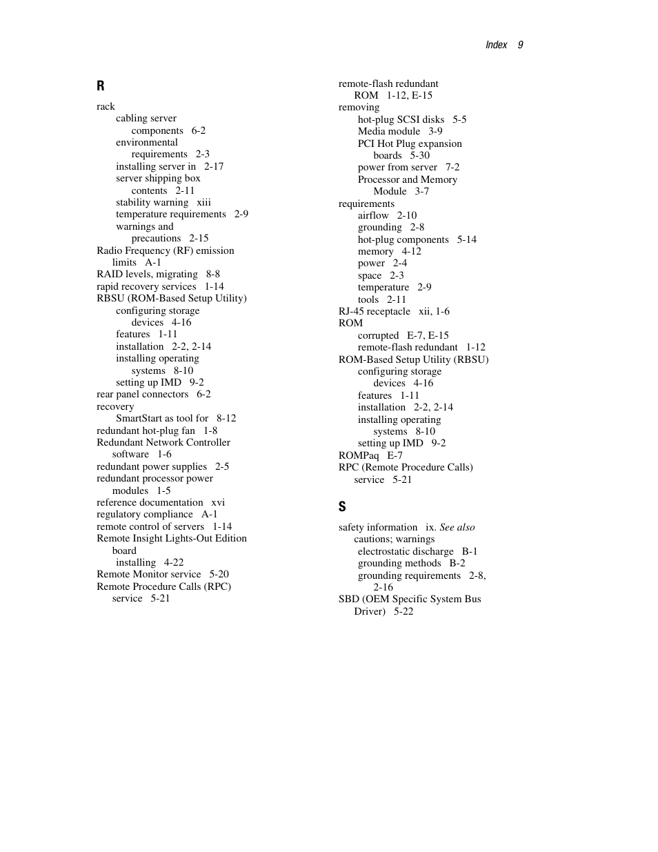 HP ProLiant DL760 Server User Manual | Page 226 / 229