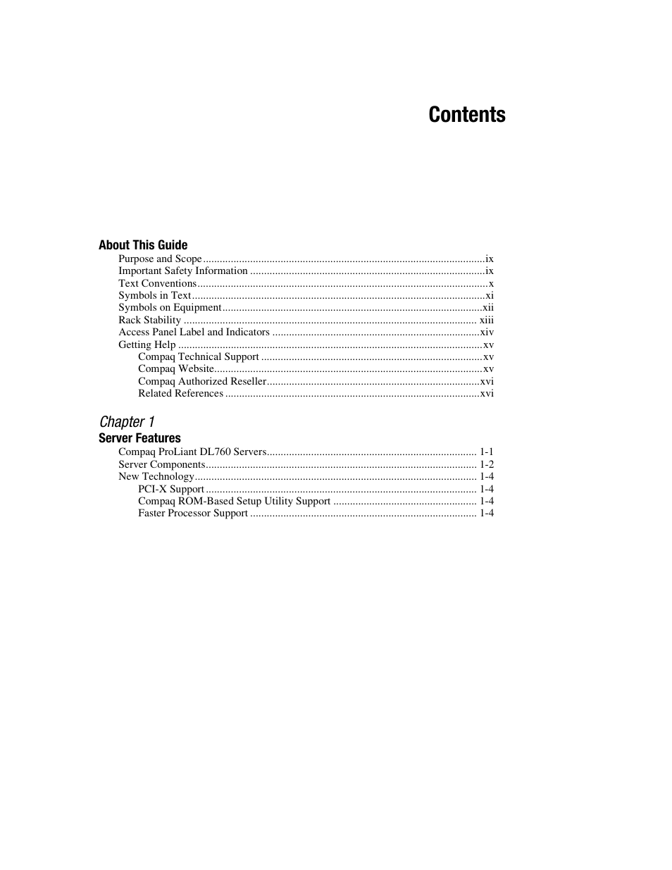 HP ProLiant DL760 Server User Manual | Page 3 / 229