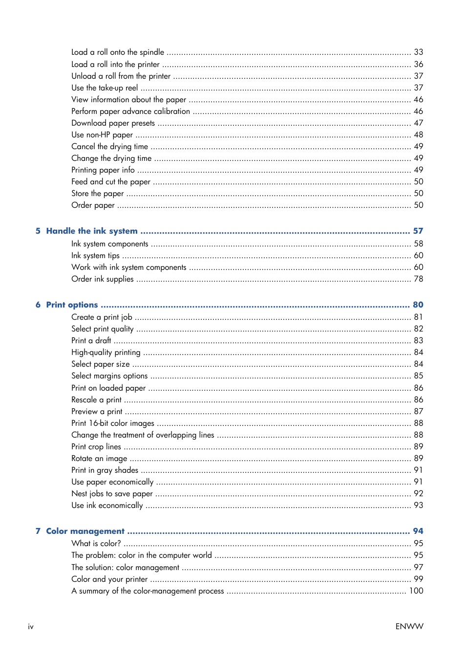 HP Designjet Z6200 Photo Printer User Manual | Page 4 / 220