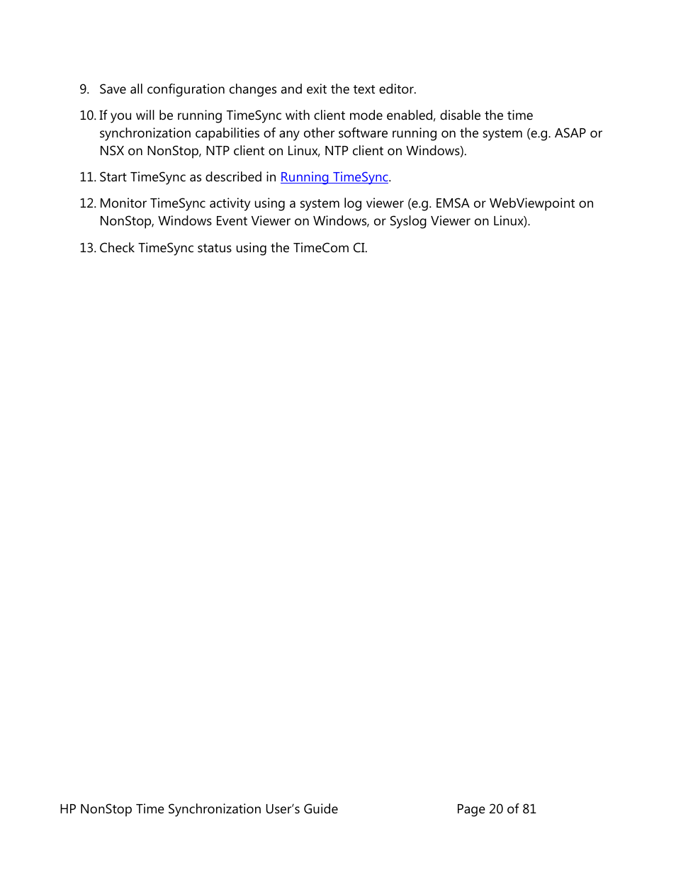 HP NonStop G-Series User Manual | Page 20 / 81