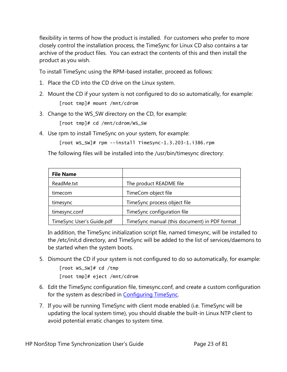 HP NonStop G-Series User Manual | Page 23 / 81