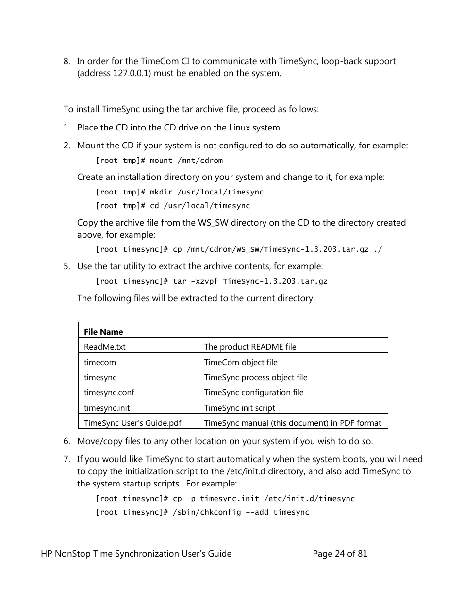 HP NonStop G-Series User Manual | Page 24 / 81