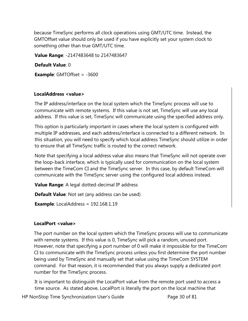 HP NonStop G-Series User Manual | Page 30 / 81