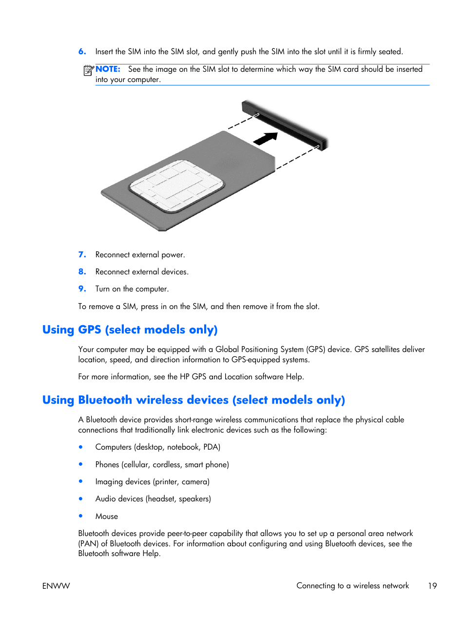 Using gps (select models only) | HP EliteBook Folio 1040 G1 Notebook PC User Manual | Page 29 / 101