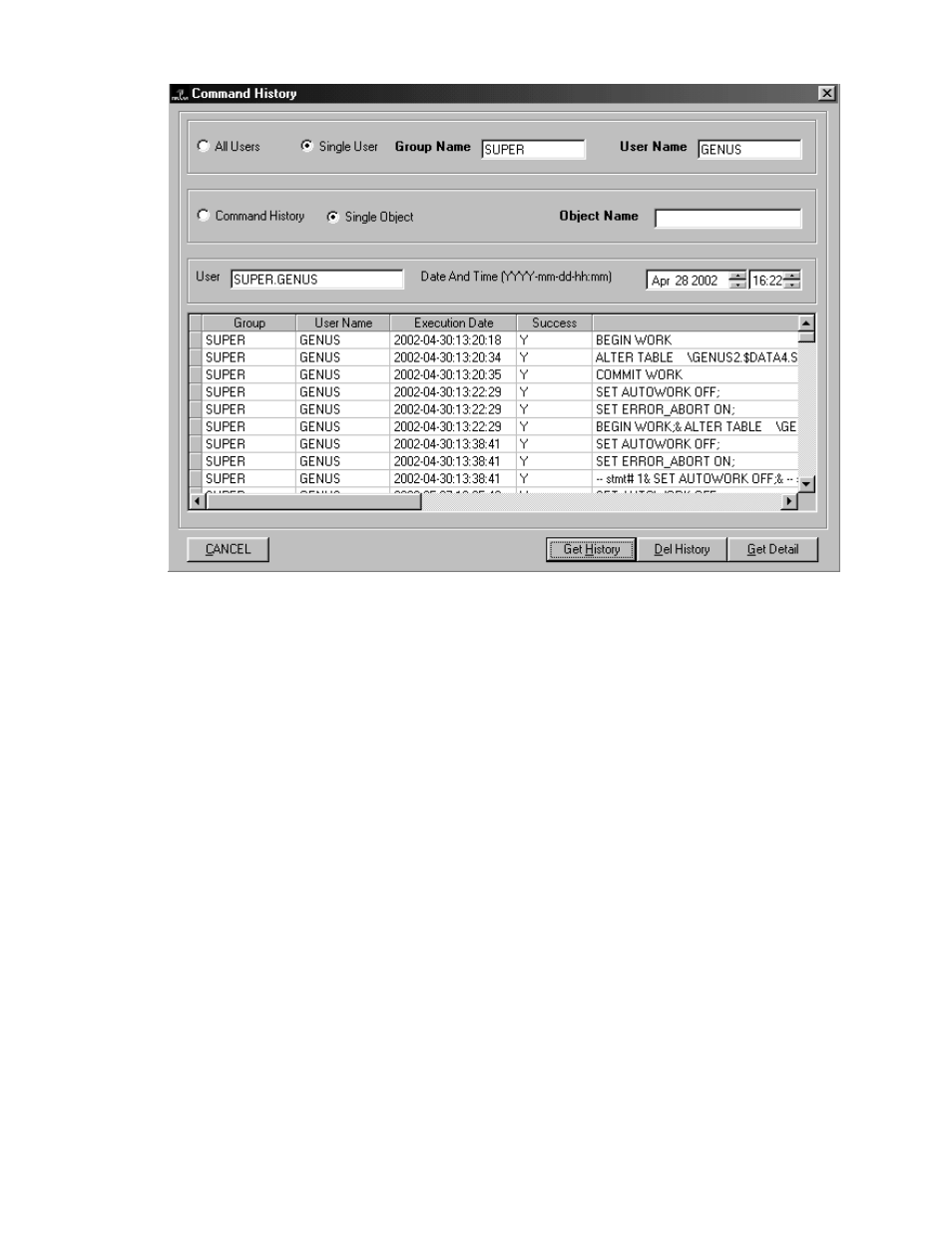 Choose users, Choose object | HP NonStop G-Series User Manual | Page 105 / 262
