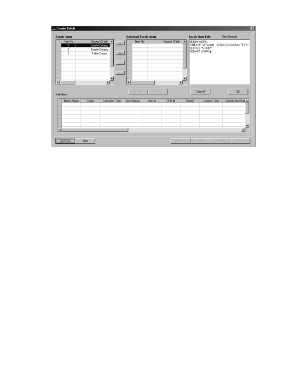 Managing batches | HP NonStop G-Series User Manual | Page 109 / 262