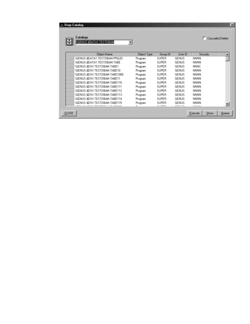 Upgrading a catalog | HP NonStop G-Series User Manual | Page 124 / 262