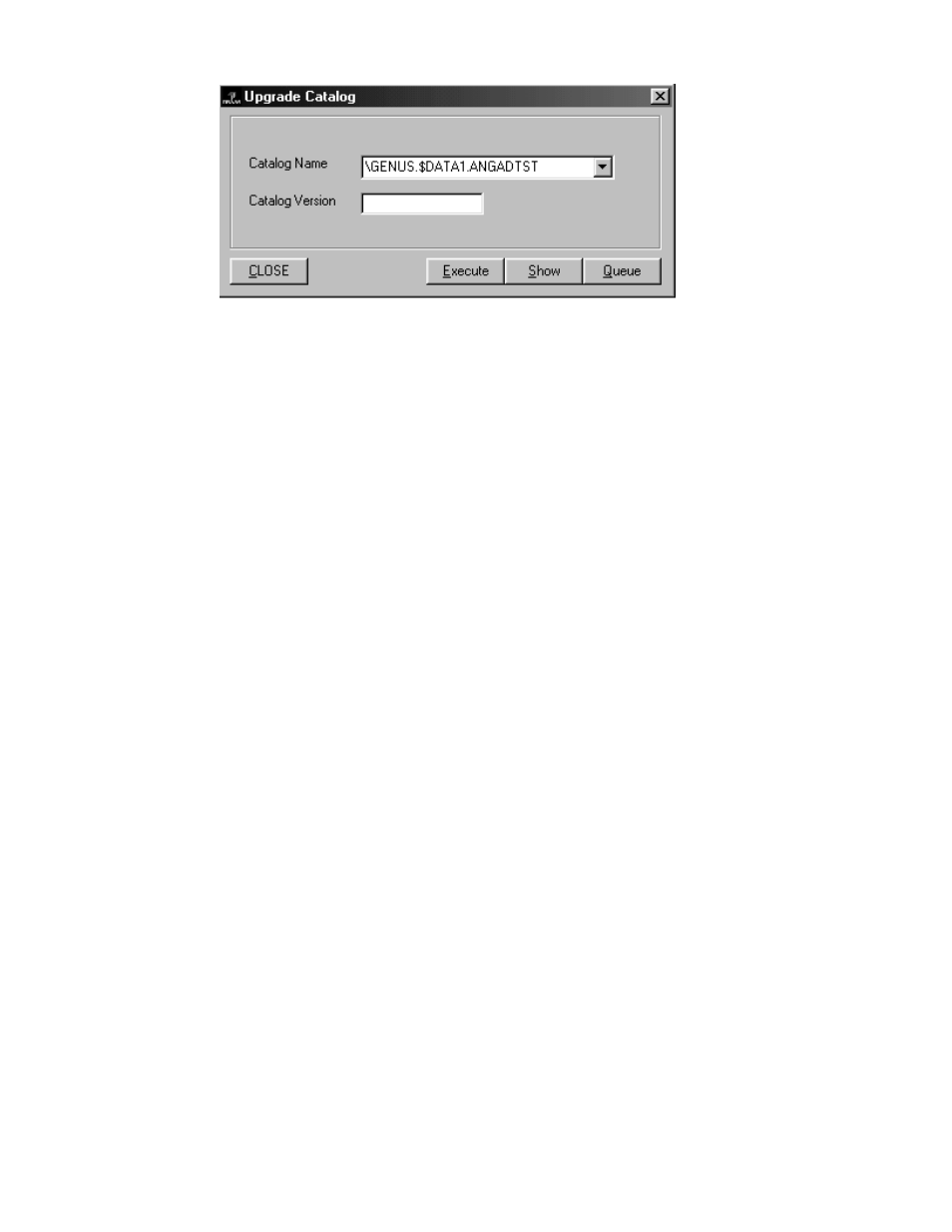 Choose the catalog, Upgrade the catalog | HP NonStop G-Series User Manual | Page 125 / 262