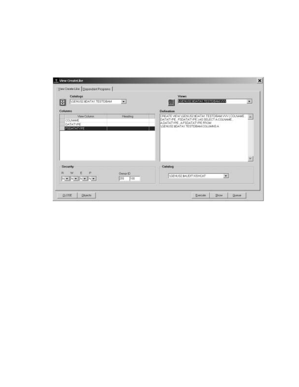 Create like | HP NonStop G-Series User Manual | Page 179 / 262