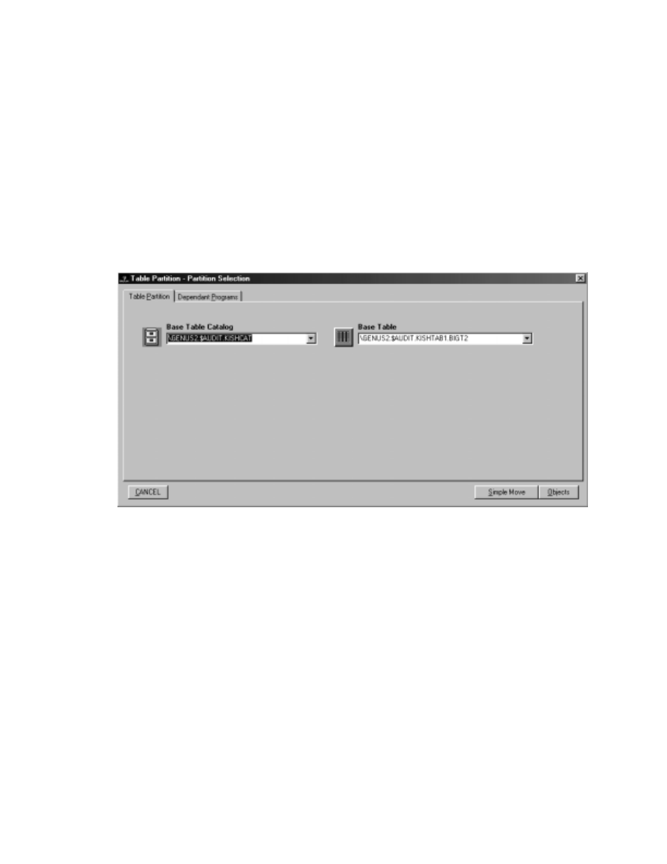 Perform a simple move | HP NonStop G-Series User Manual | Page 219 / 262