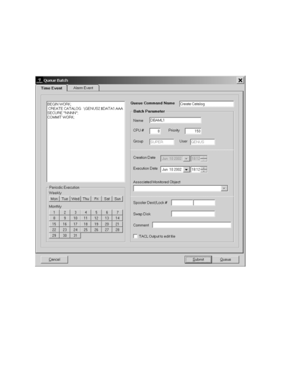 Queuing commands | HP NonStop G-Series User Manual | Page 55 / 262