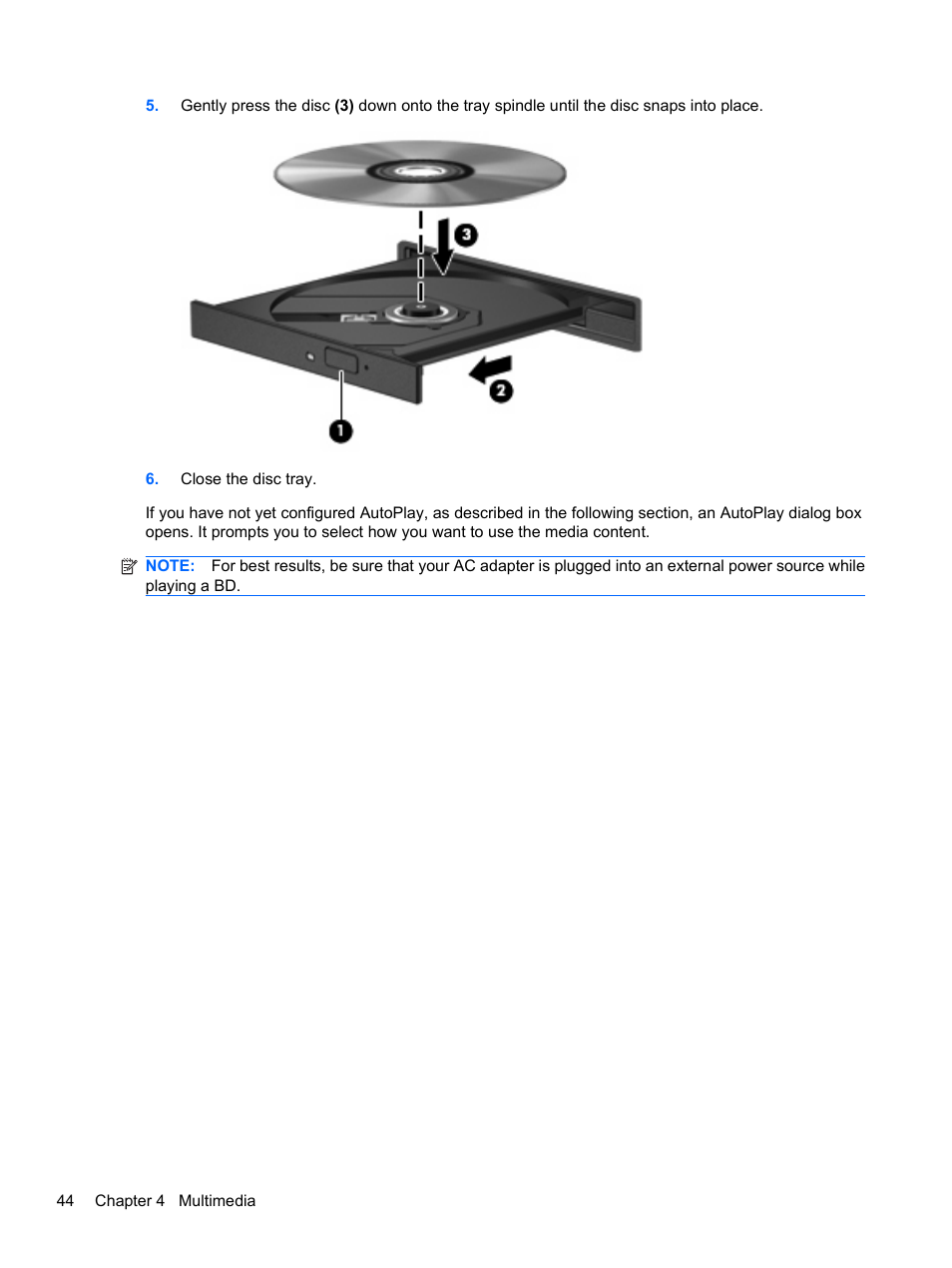 HP Compaq Presario CQ42-152TU Notebook PC User Manual | Page 54 / 124