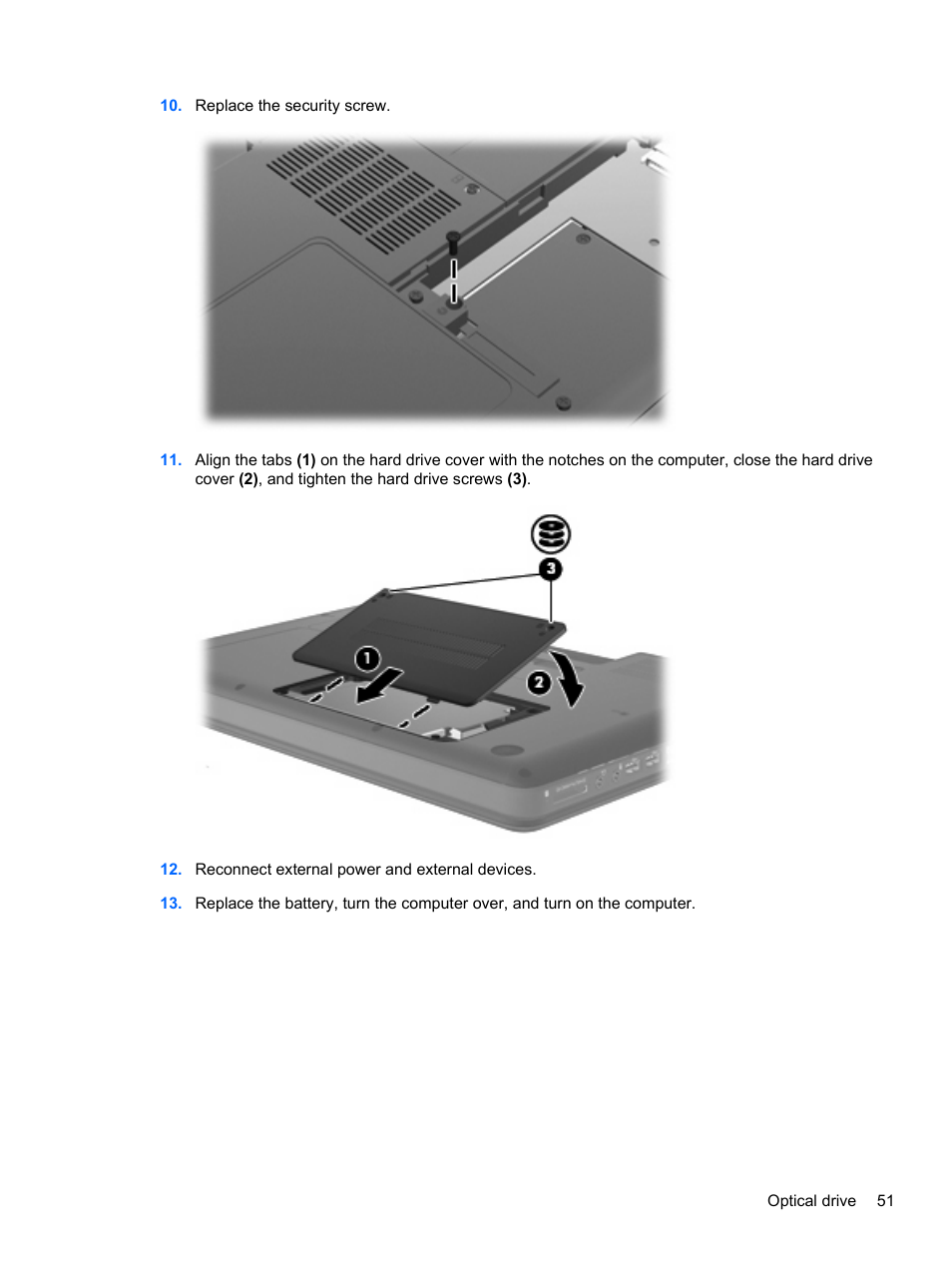 HP Compaq Presario CQ42-152TU Notebook PC User Manual | Page 61 / 124