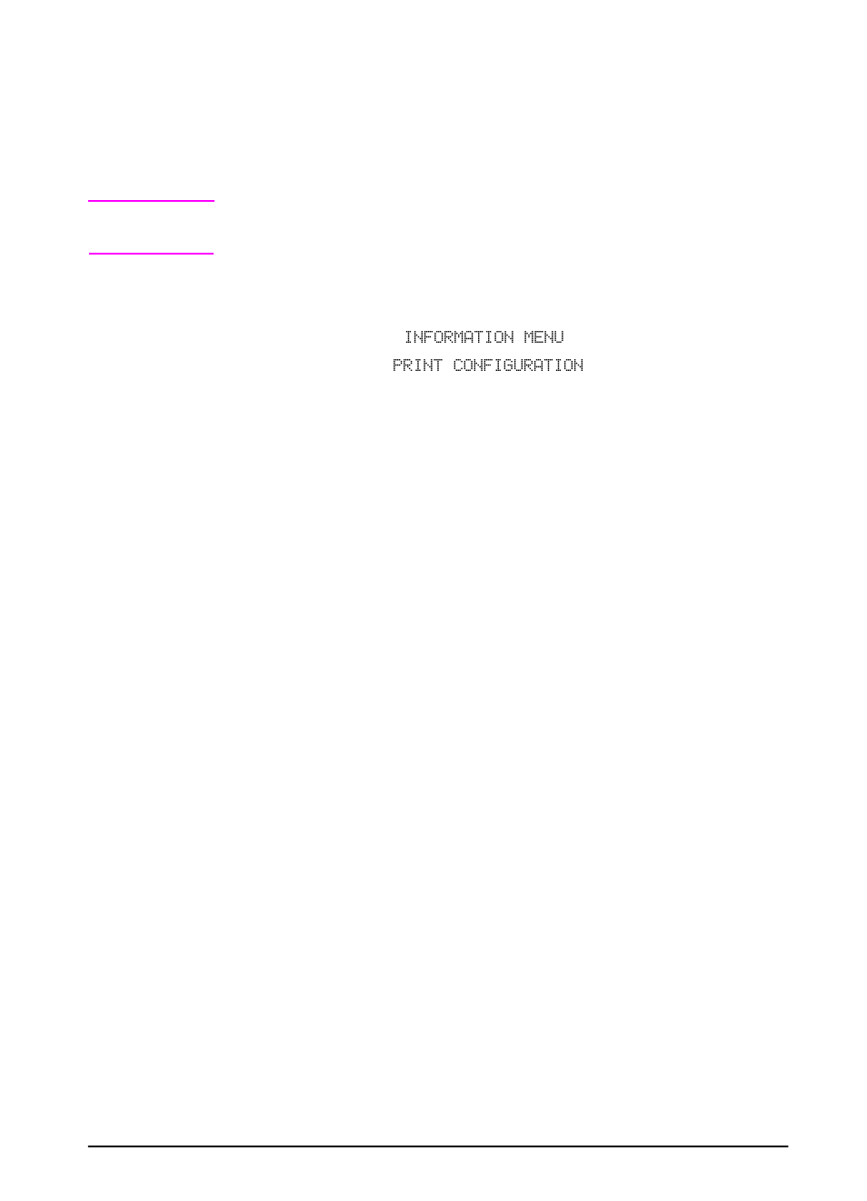 Configuration page | HP LaserJet 5000 Printer series User Manual | Page 113 / 204