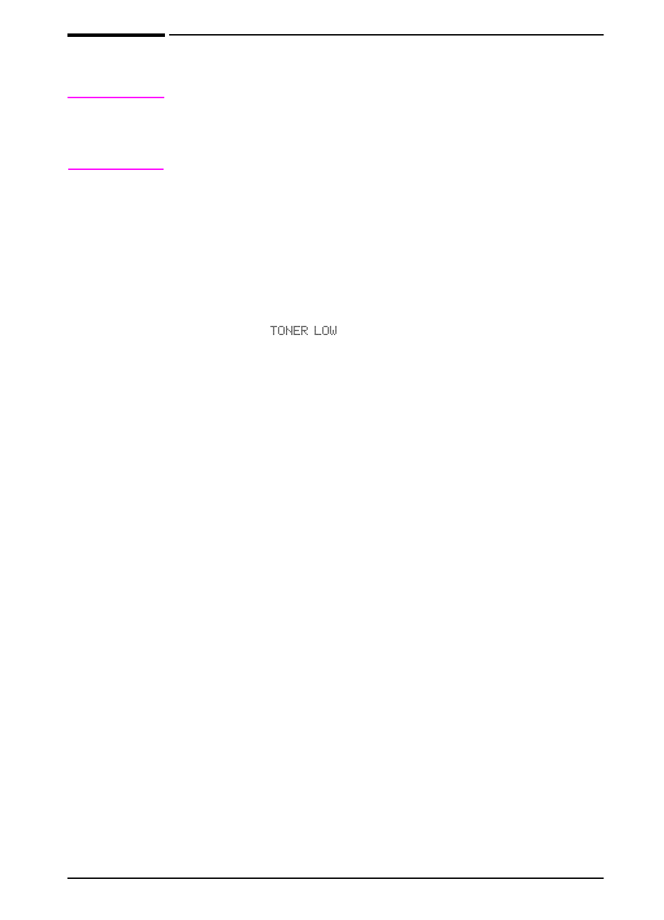 Limited warranty for toner cartridge life | HP LaserJet 5000 Printer series User Manual | Page 119 / 204
