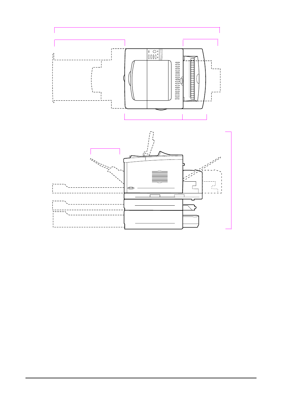 Printer weight (without toner cartridge) | HP LaserJet 5000 Printer series User Manual | Page 140 / 204