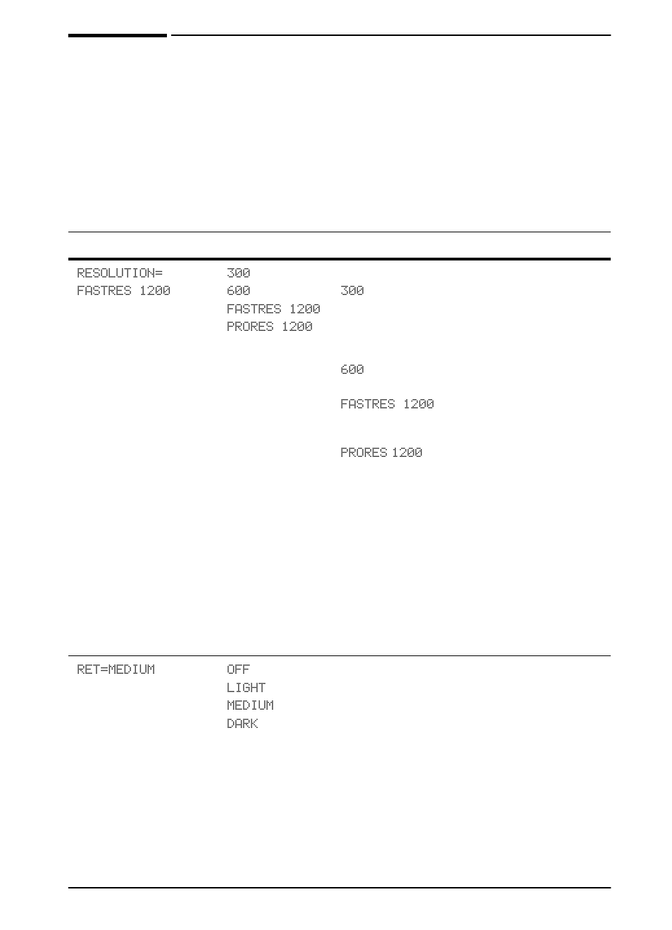 Print quality menu | HP LaserJet 5000 Printer series User Manual | Page 151 / 204