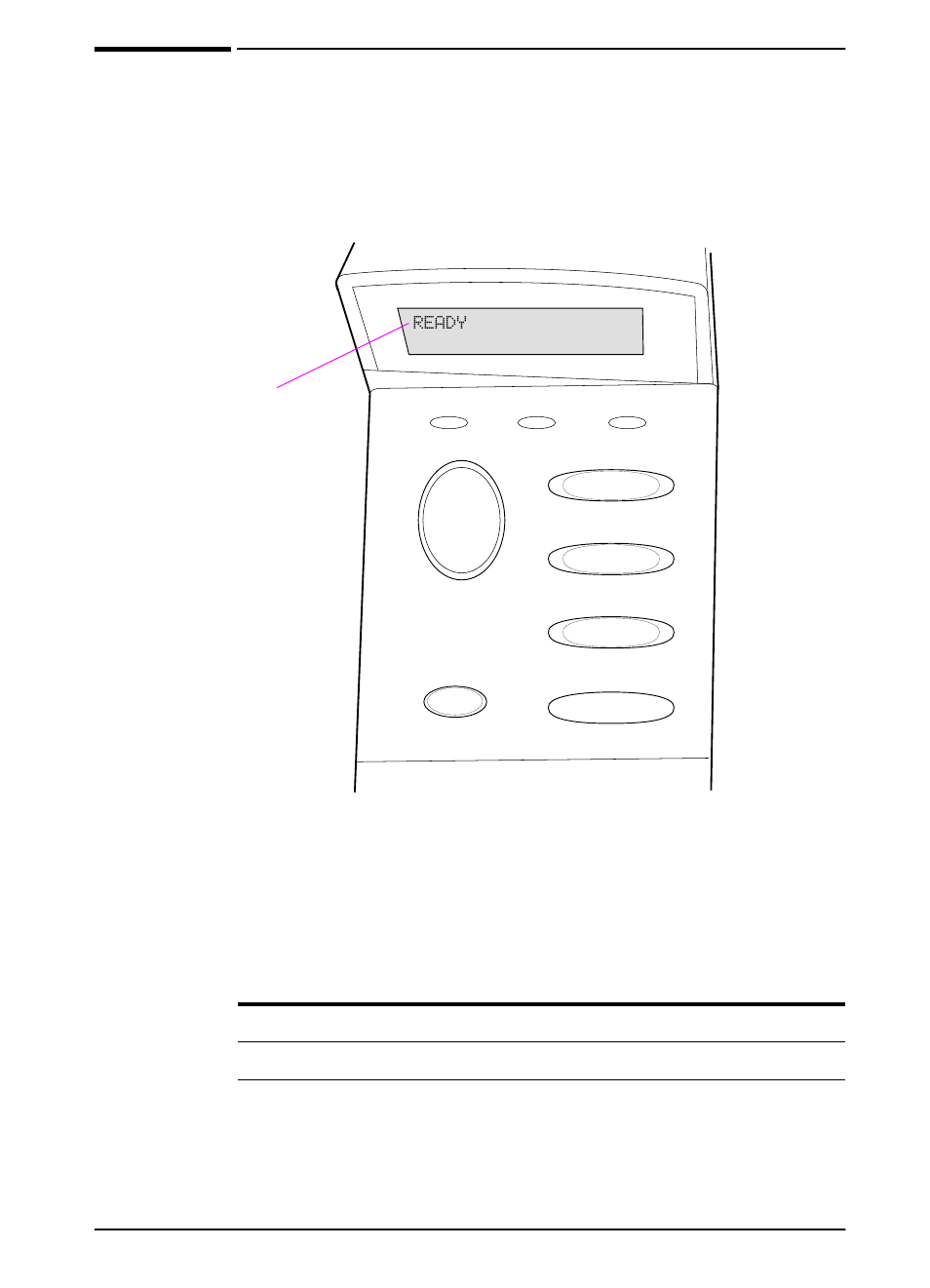 Control panel layout, Control panel lights | HP LaserJet 5000 Printer series User Manual | Page 23 / 204