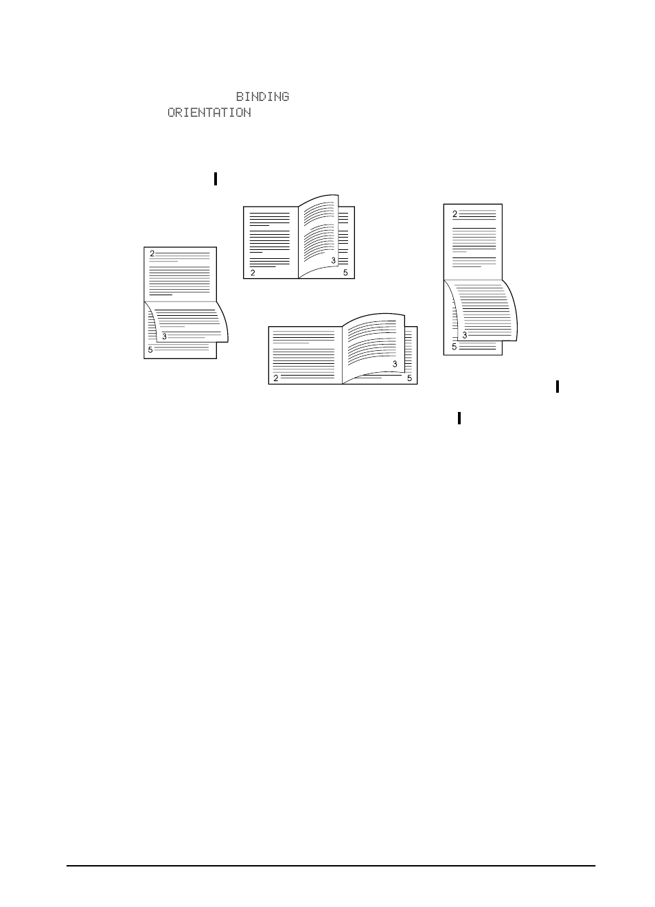 Layout options for printing both sides of paper | HP LaserJet 5000 Printer series User Manual | Page 51 / 204