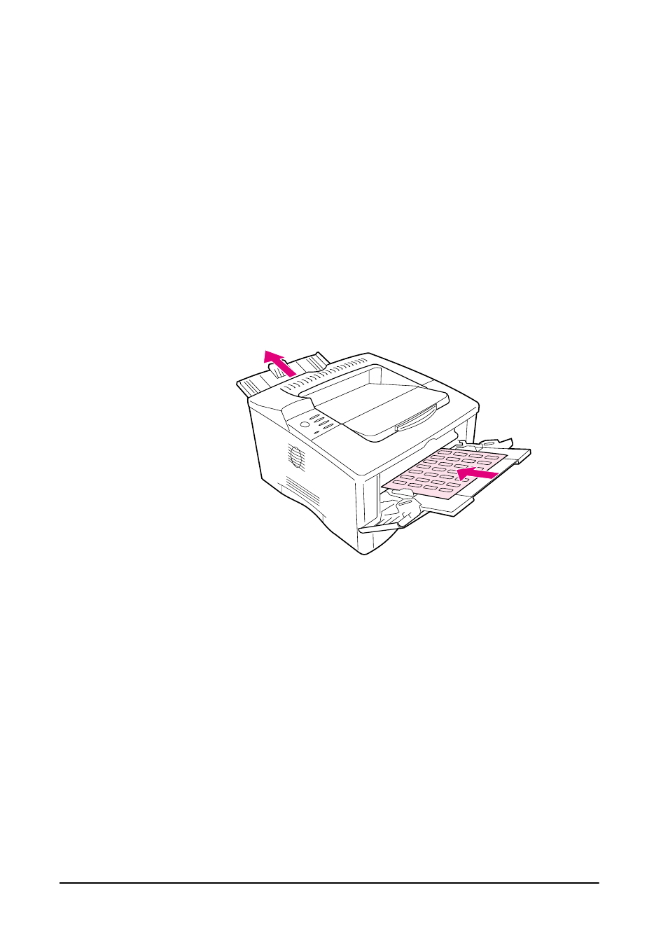 Printing labels | HP LaserJet 5000 Printer series User Manual | Page 56 / 204