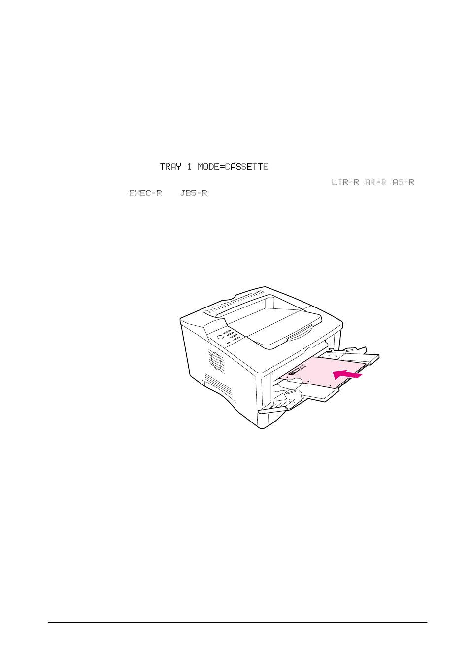 Printing rotated paper | HP LaserJet 5000 Printer series User Manual | Page 59 / 204