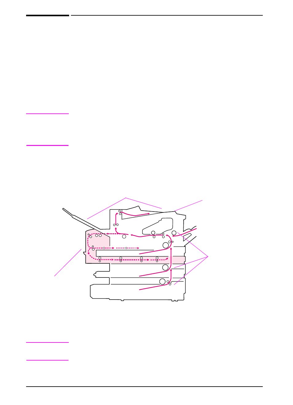 Clearing paper jams | HP LaserJet 5000 Printer series User Manual | Page 84 / 204