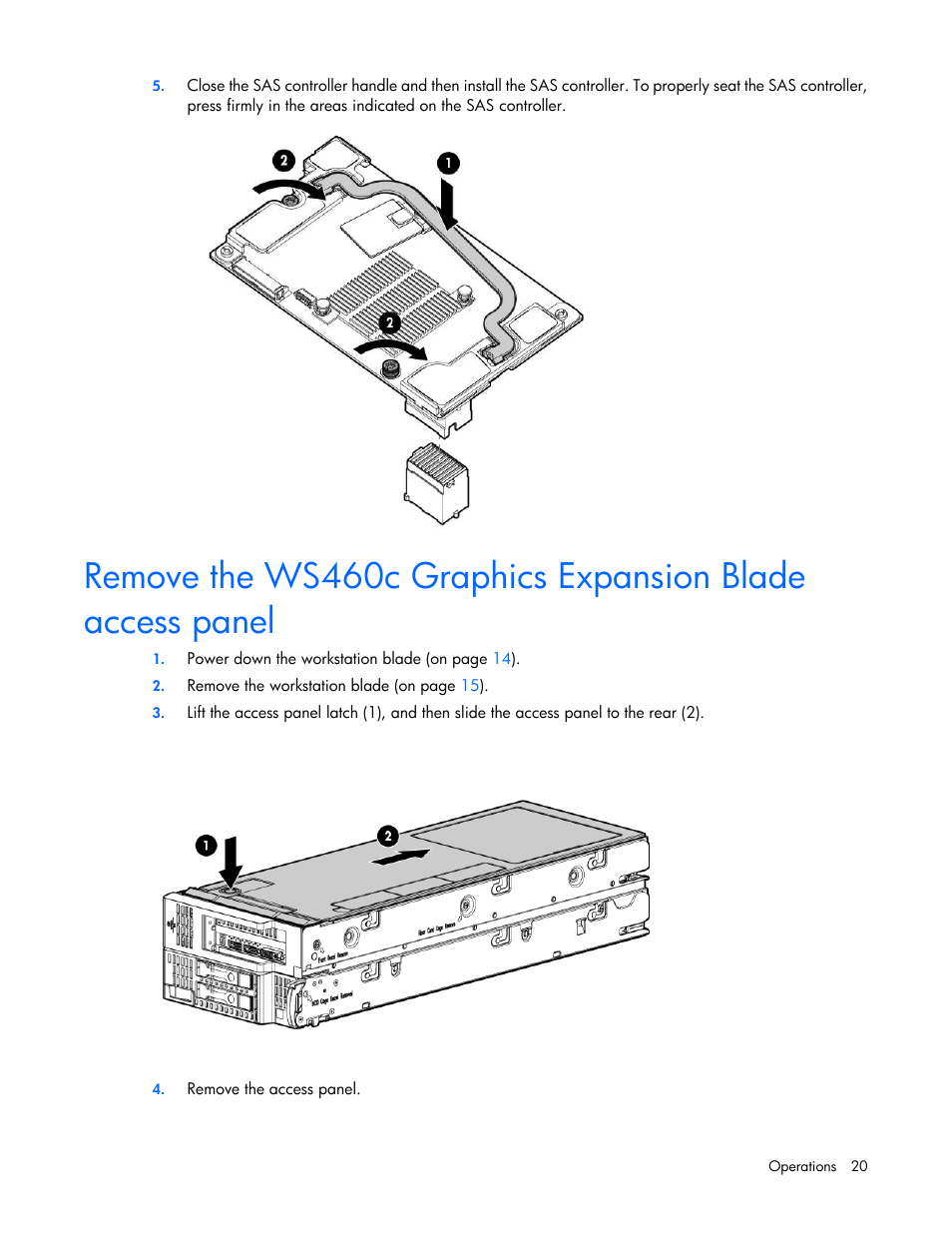HP ProLiant WS460c Gen8 Graphics Server Blade User Manual | Page 20 / 98