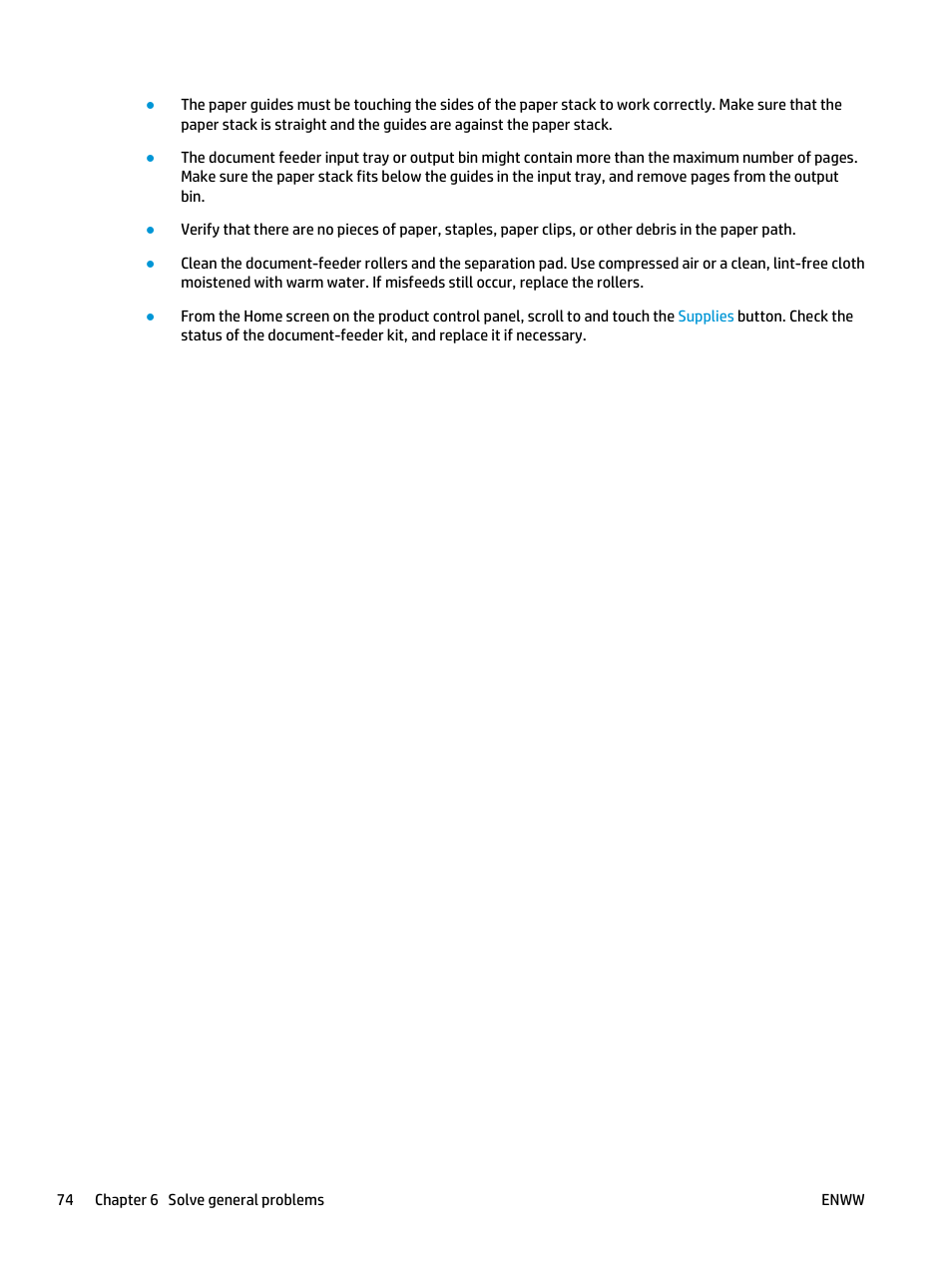 HP Color LaserJet Enterprise M651 Printer series User Manual | Page 82 / 114