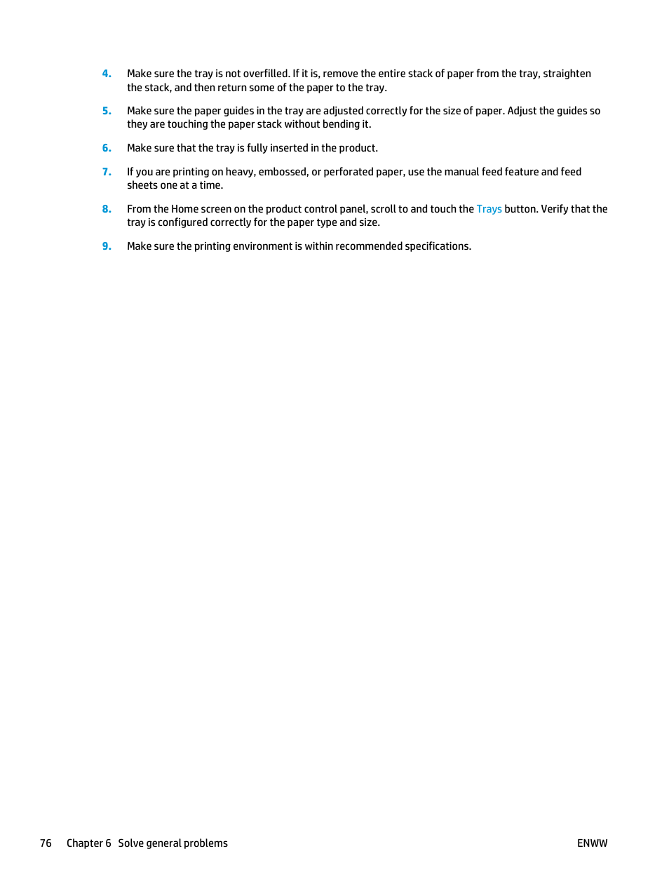 HP Color LaserJet Enterprise M651 Printer series User Manual | Page 84 / 114