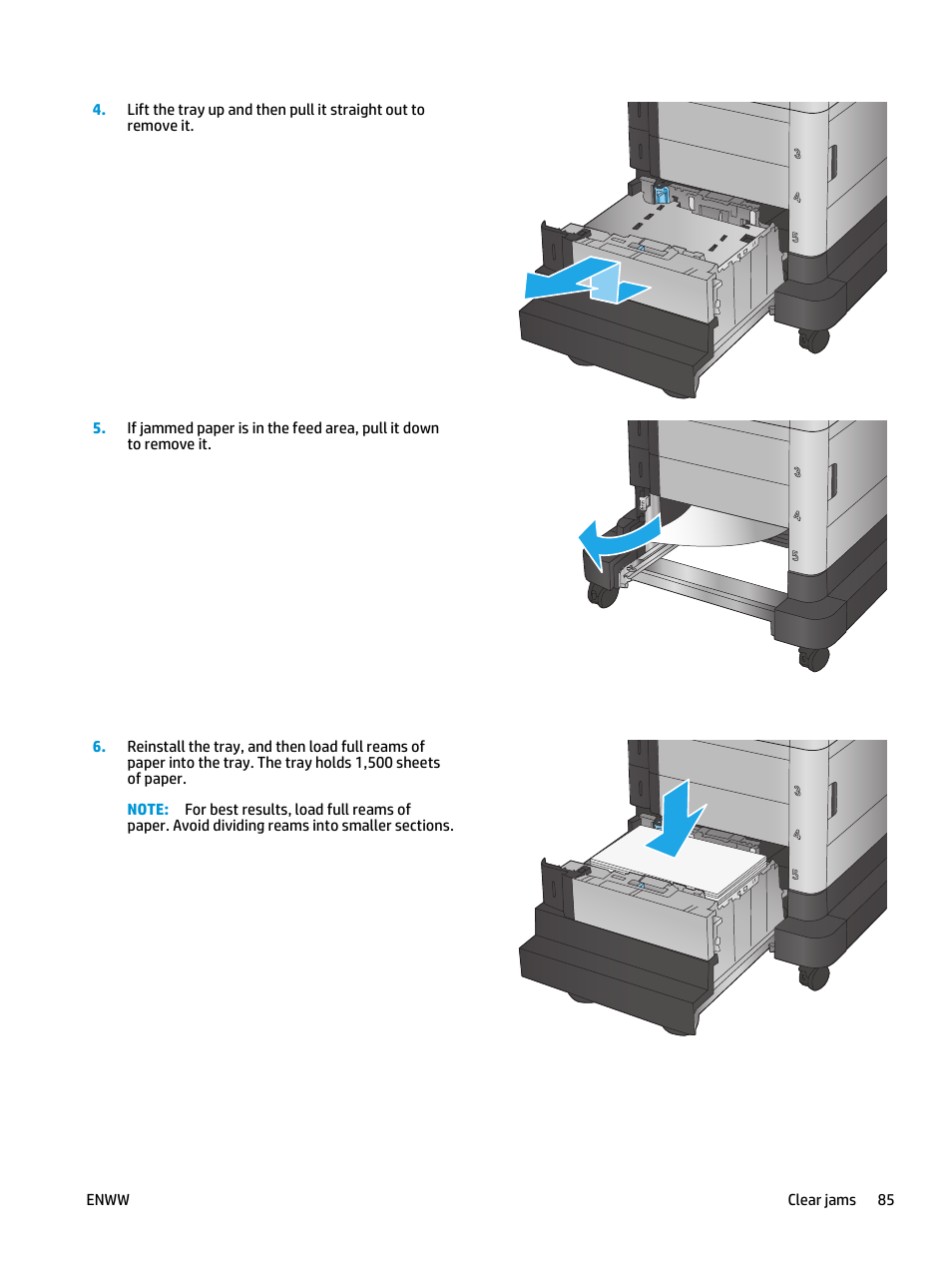 HP Color LaserJet Enterprise M651 Printer series User Manual | Page 93 / 114