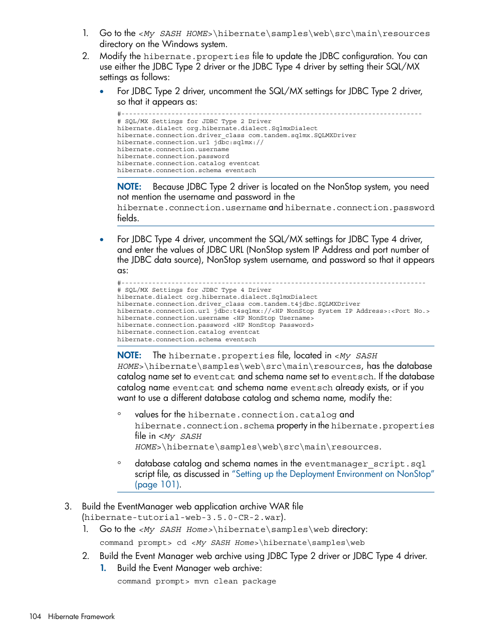 HP Integrity NonStop J-Series User Manual | Page 104 / 351