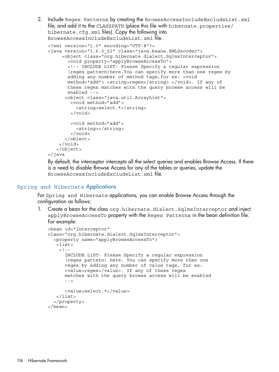 Spring and hibernate applications | HP Integrity NonStop J-Series User Manual | Page 116 / 351