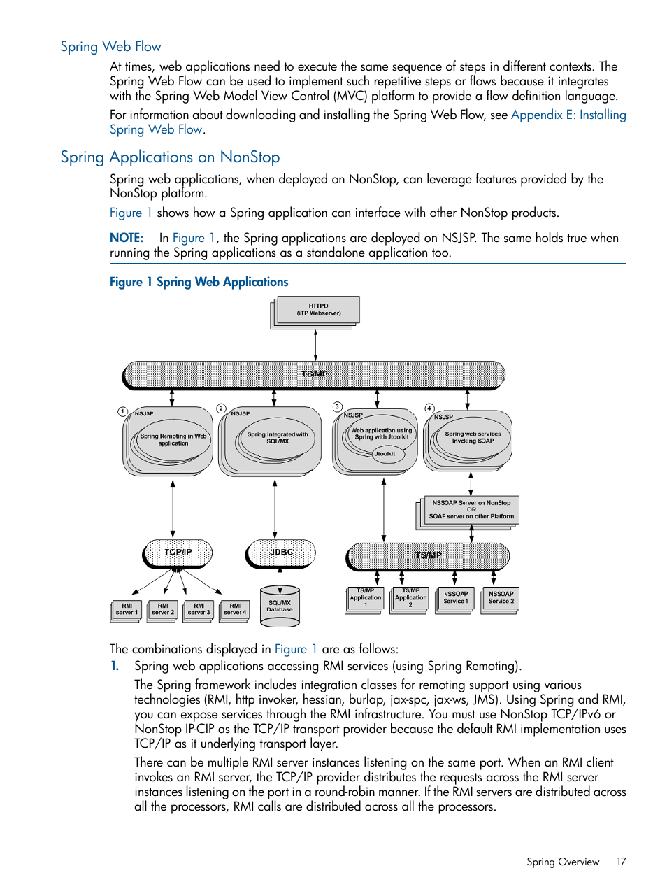 Spring web flow, Spring applications on nonstop | HP Integrity NonStop J-Series User Manual | Page 17 / 351