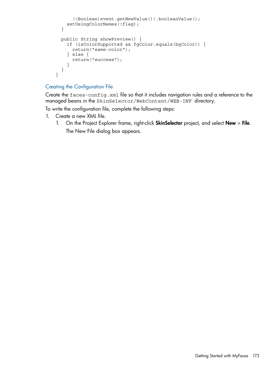 Creating the configuration file | HP Integrity NonStop J-Series User Manual | Page 173 / 351