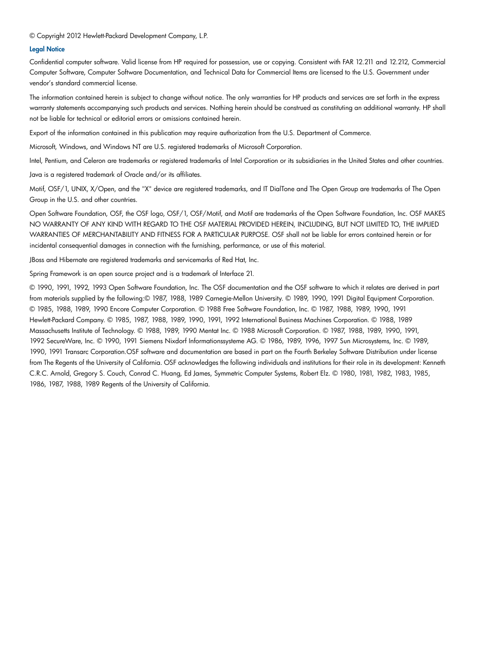 HP Integrity NonStop J-Series User Manual | Page 2 / 351