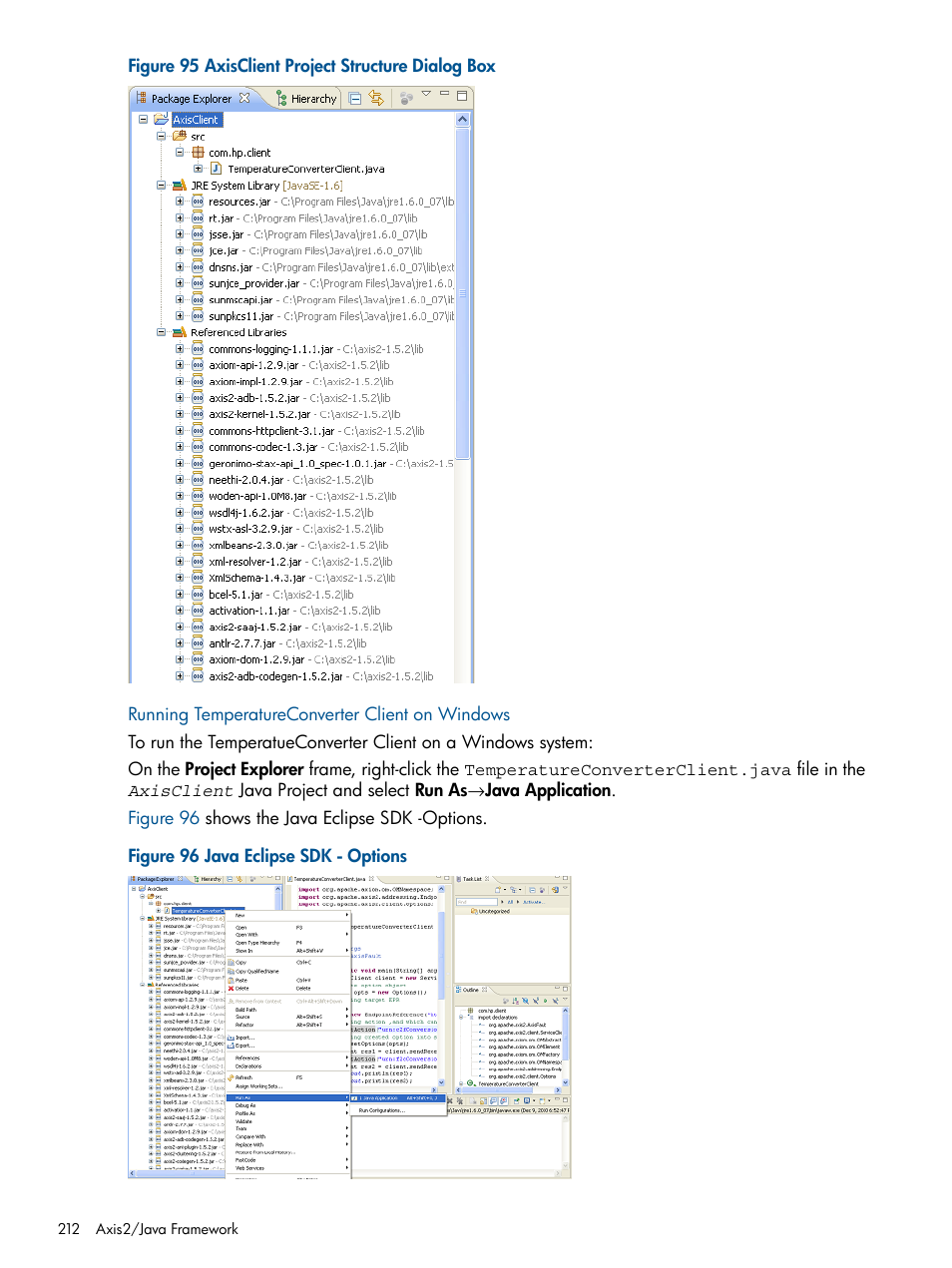 Running temperatureconverter client on windows | HP Integrity NonStop J-Series User Manual | Page 212 / 351