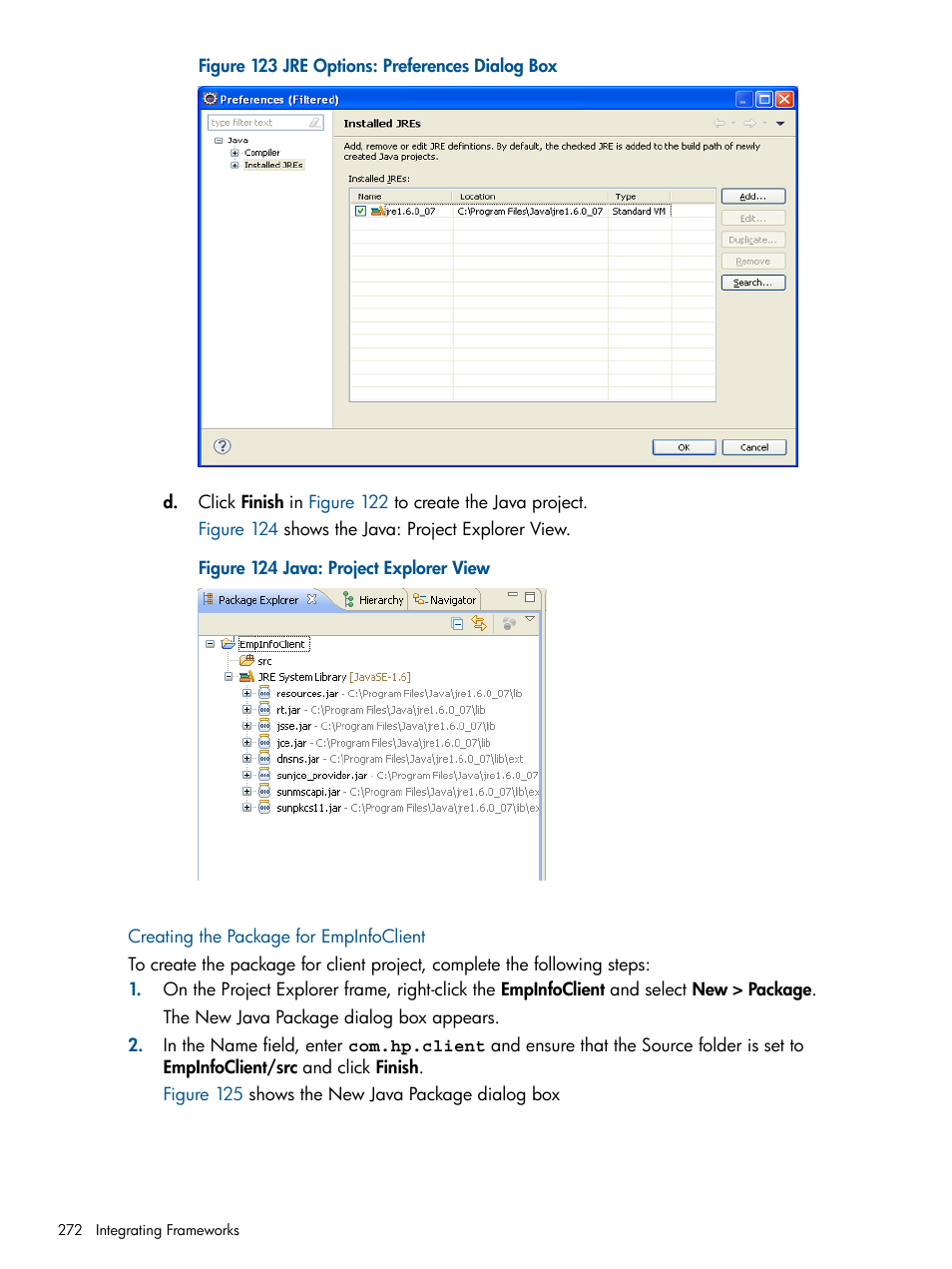 Creating the package for empinfoclient | HP Integrity NonStop J-Series User Manual | Page 272 / 351