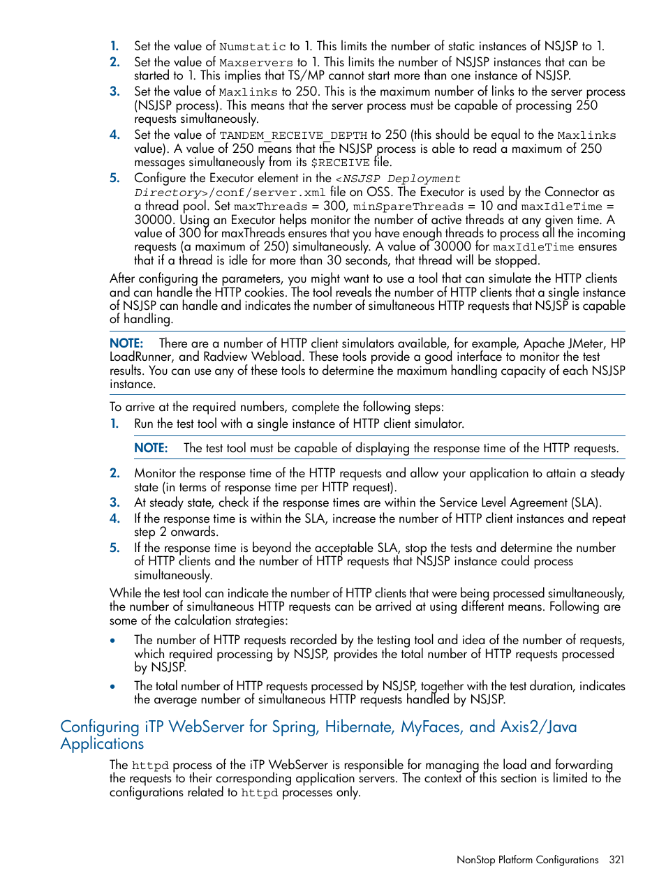 HP Integrity NonStop J-Series User Manual | Page 321 / 351