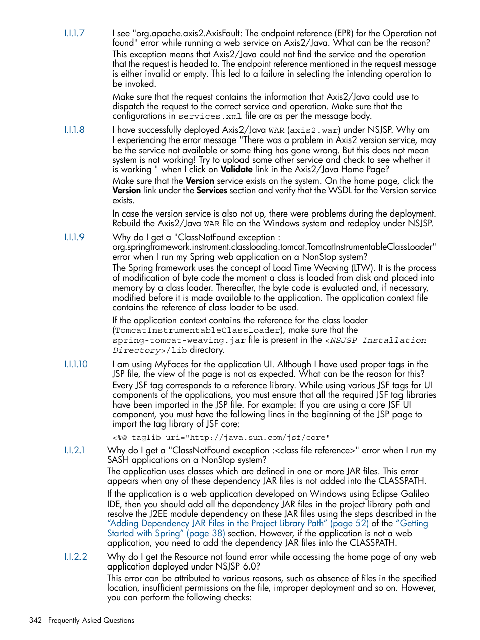 HP Integrity NonStop J-Series User Manual | Page 342 / 351