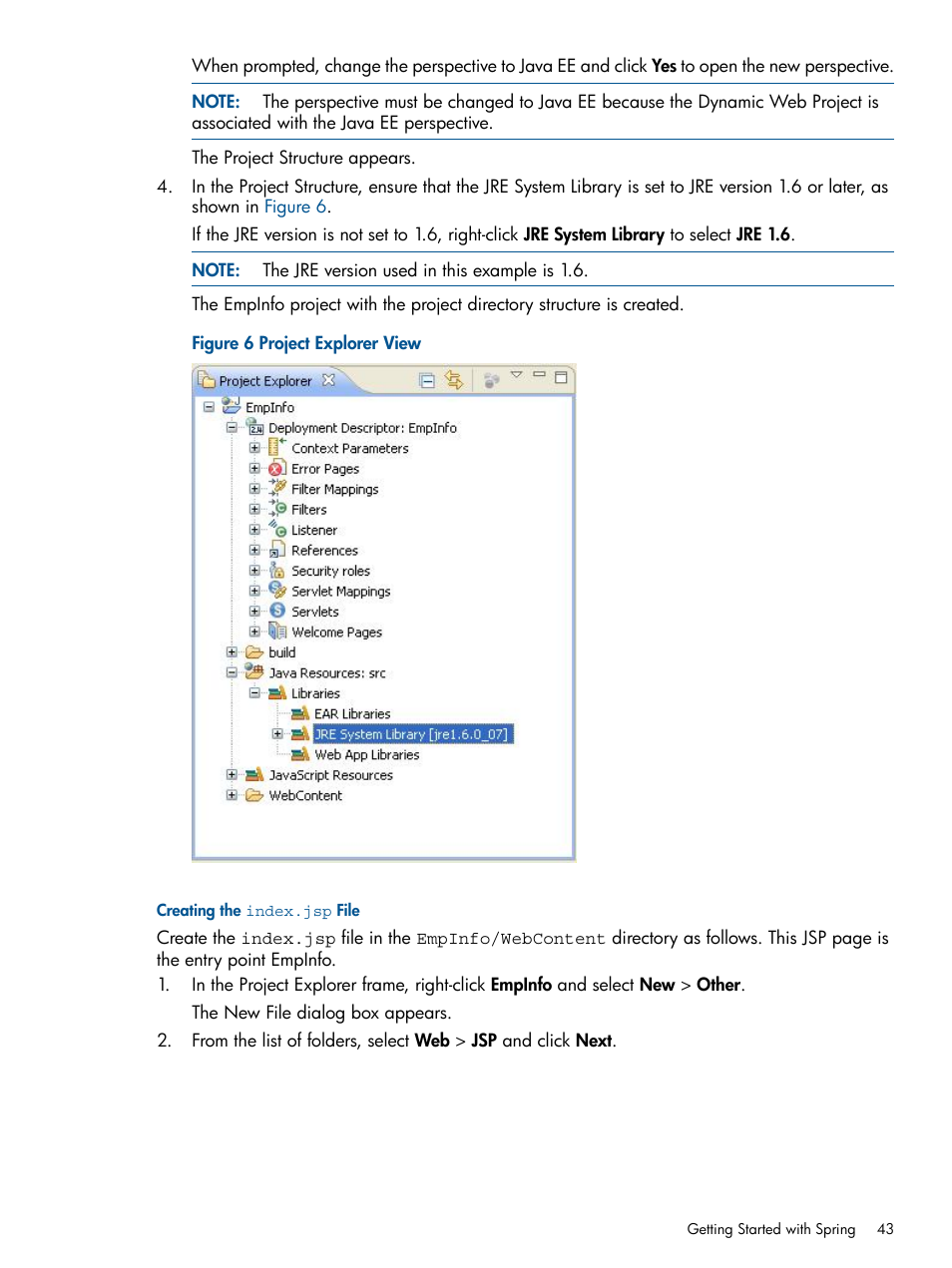 Creating the index.jsp file | HP Integrity NonStop J-Series User Manual | Page 43 / 351