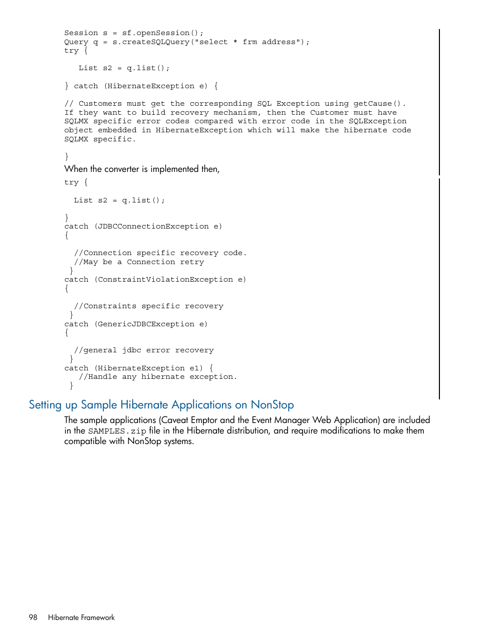 Setting up | HP Integrity NonStop J-Series User Manual | Page 98 / 351