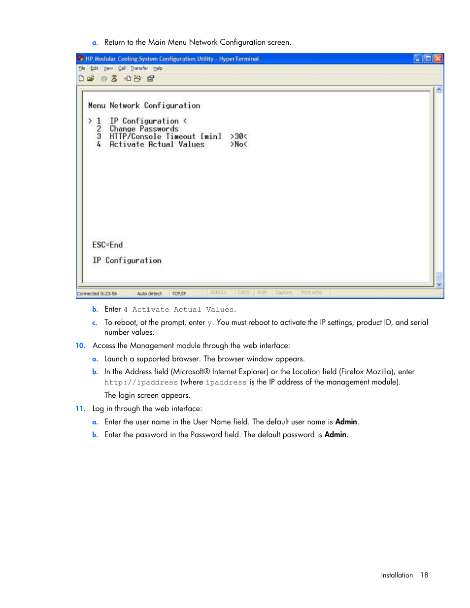 HP Modular Cooling System User Manual | Page 18 / 80